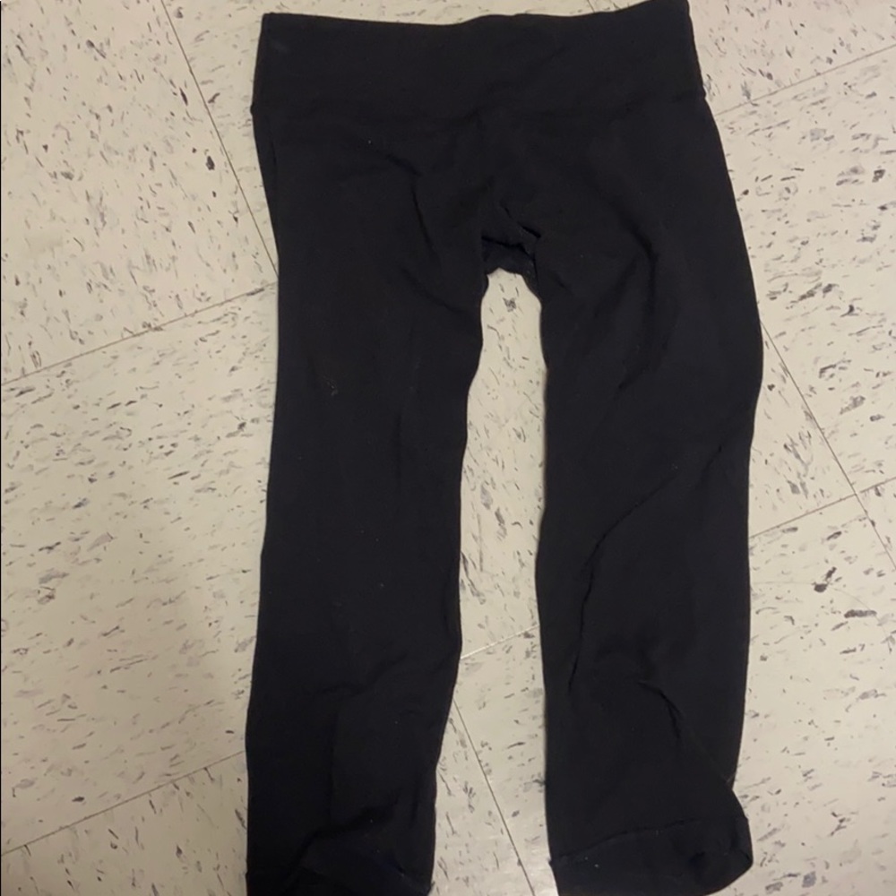 Size 6 Lulu lemon leggings black